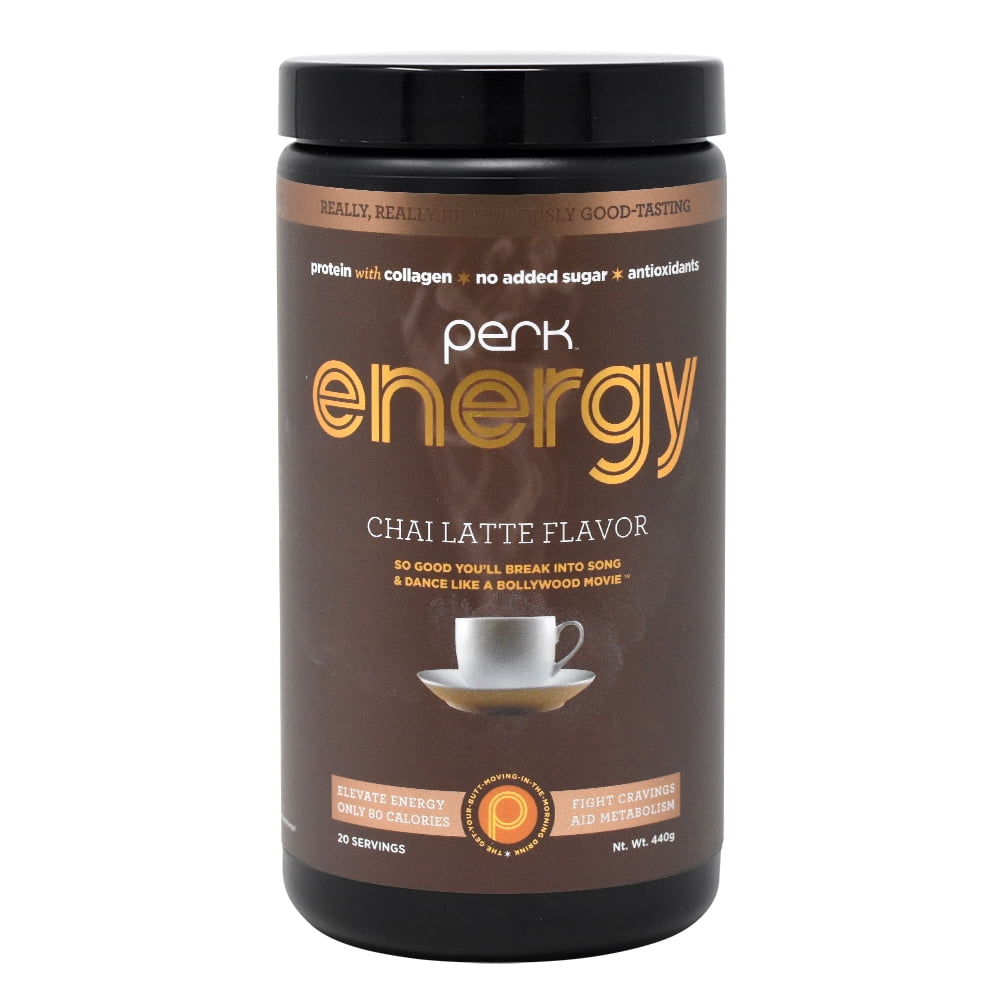 Perk Energy Chai Flavored Beverage Mix with Zero added Sugar