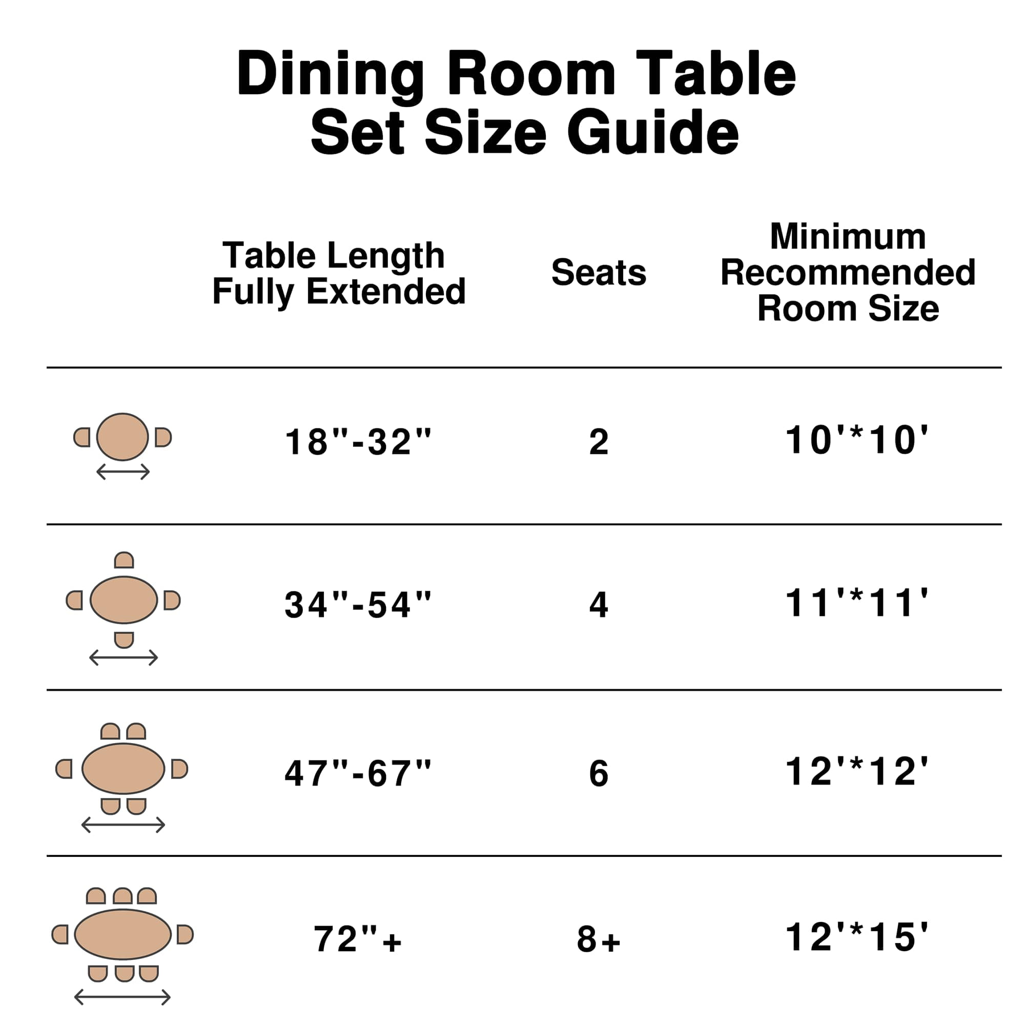 MAYEERTY 67" Rustic Dining Table Mid-Century Oval Wood Kitchen Table for 6 People, Black