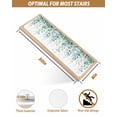 thumbnail image 4 of Stair Treads for Wooden Steps, Eucalyptus Leaves Peel and Stick Stair Treads with Adhesive, Green Botanical Summer Spring Leaves Non Slip Indoor Stairs Runner Rugs Mats for Elders Dogs 8"x30"7PCS, 4 of 7