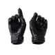 thumbnail image 5 of 1/6 Negro Guantes Hombres Manos Pulgadas HT TC TTL PH Masculinas Cuerpo, 5 of 6