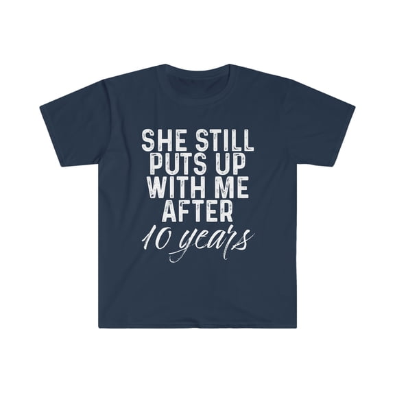 10th Anniversary Husband Shirt, Gifts, Tshirt, T-shirt Tee