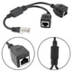 thumbnail image 4 of Rj45 1 Male To 2 Female Ethernet Splitter Cable For Super Cat5, Cat6, 4 of 5