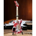 thumbnail image 4 of EVH - Eddie Van Halen - 5150 Red White & Black Mini Guitar Replica Collectible, 4 of 17