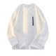 thumbnail image 2 of pstuiky Camisas de manga larga de invierno para hombre, Blusas/camisas casuales de moda para hombre, de color liso, de manga larga, cuello redondo, bolsillo y cremallera l, 2 of 4