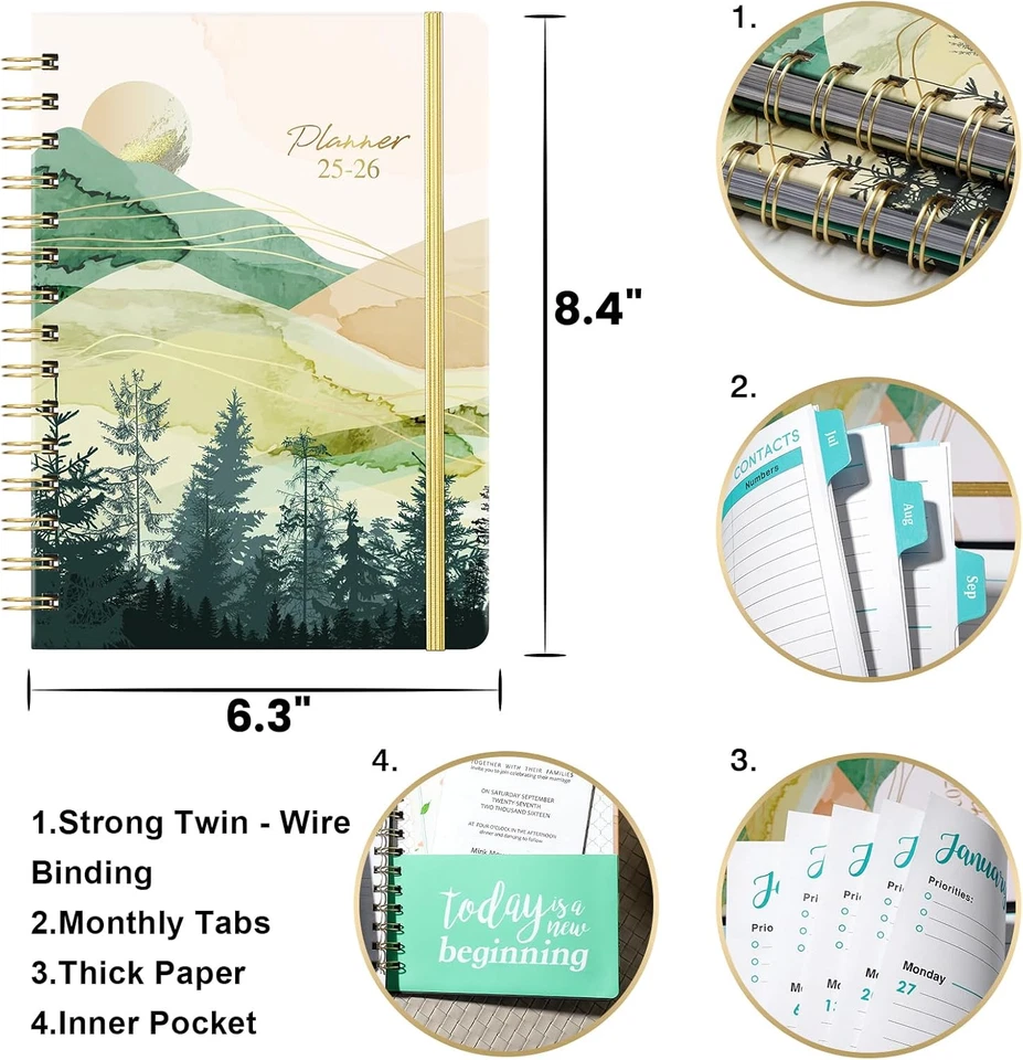 2025-2026 Planner - 2025-2026 Academic Planner Weekly And Monthly From July. 202