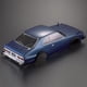 thumbnail image 5 of Killerbody 48700 1977 Skyline Hardtop 2000 GT-ES Carcasa de cuerpo acabada para 1/10 Touring eléctri Abody Azul, 5 of 7