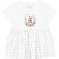 thumbnail image 3 of Inktastic My First Easter Bunny Girls Baby Dress, 3 of 5