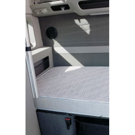 6.5" Thick Luxury Mobile Mattress Gray Semi Truck Sleeper Cab Bed RV Bunk