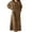 Coffee, variant on TMOYZQ Women's Flannel Fuzzy Nightgowns Fall Winter Fleece Warm Nightdress Loose Fit Long Sleeve Crew Neck Plush Long Sleepdress Solid Thick Loungewear with Pockets on Clearance