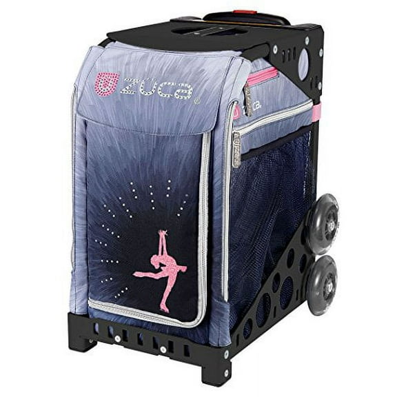 ZUCA Bag Ice Dreamz LUX Insert & Black Frame w/ Non-Flashing Wheels