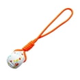 thumbnail image 1 of Dog Training Ball on Rope Knot Rope Dogs Toys for Small Medium Dogs orange, 1 of 9