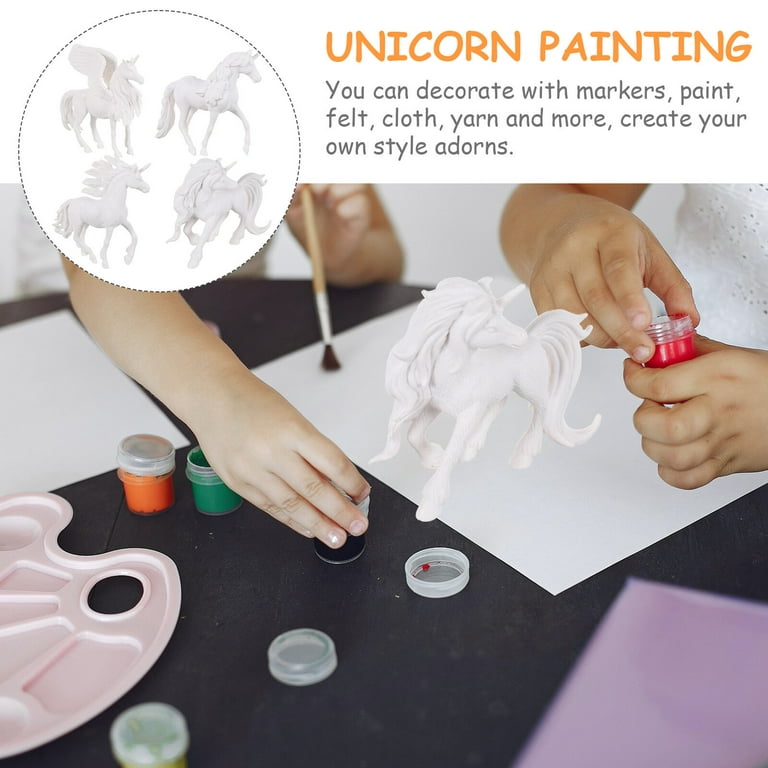 Tulip Daydream Ceramic Painting Kit Value Pack, Unicorn & Rainbow, Paint  your Own, 2 pieces for Kids 8+ 