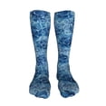 thumbnail image 5 of Pofeuu Vintage Floral Print Stockings, Adult Running Hiking Socks for Youth and Adult-One Size, 5 of 8