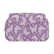 thumbnail image 2 of Disketp Purple Butterflies Floral Estuche de Lápices de Doble Capa con Tapa Abatible y Cremallera, Organizador Escolar para Adolescentes y Adultos, 2 of 7