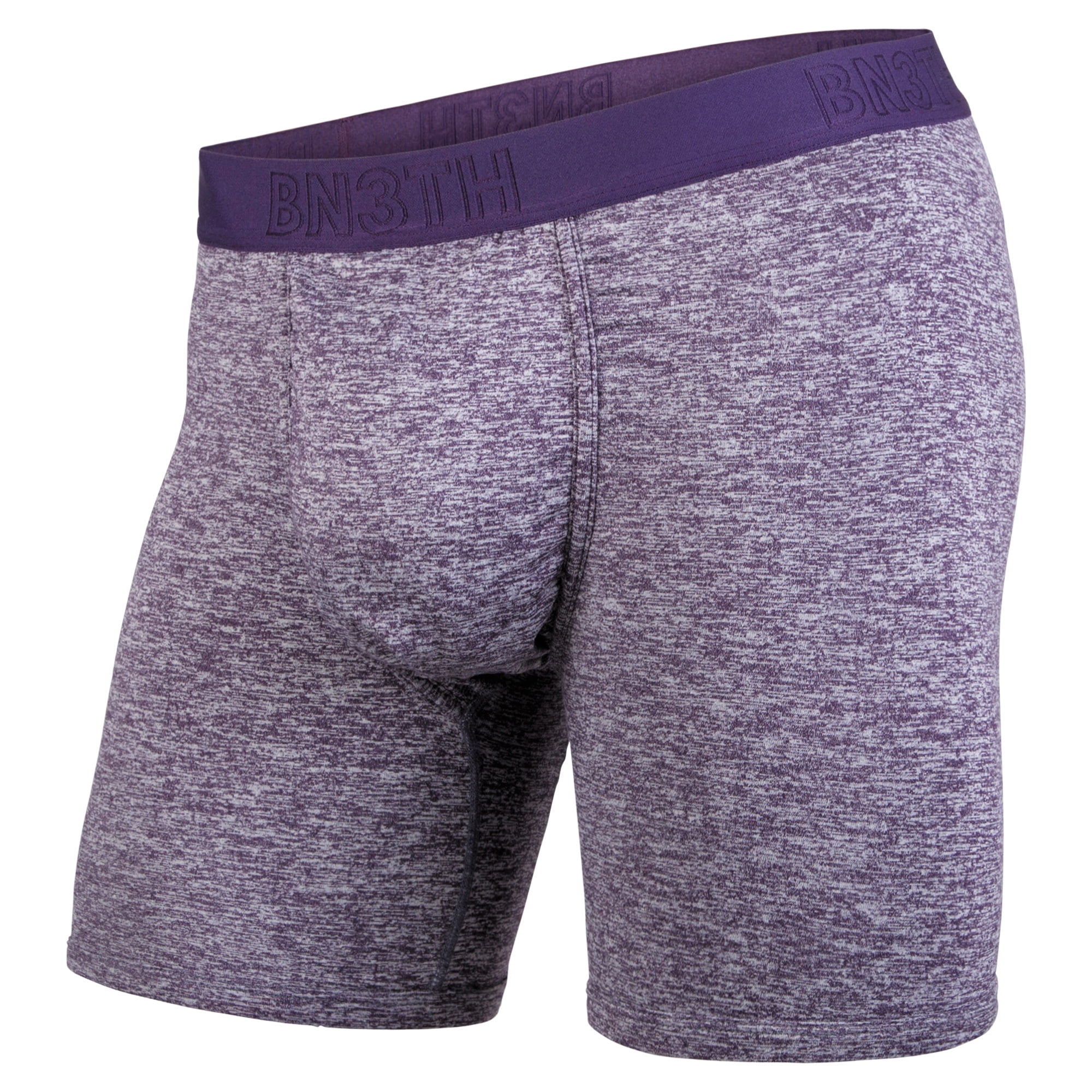 BN3TH BN3TH Men's Pro 2.0 Boxer Brief (Eggplant Heather, Large