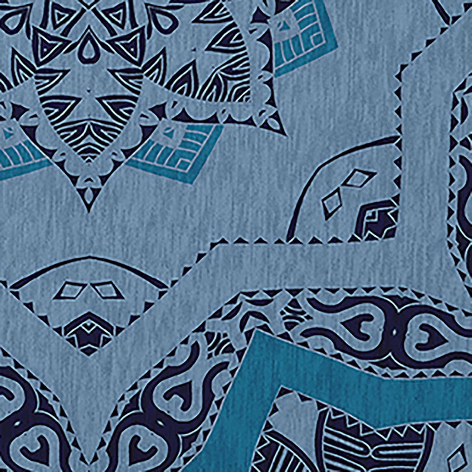 Simply Daisy 4' x 6' Unreal Teal Shawl Rug