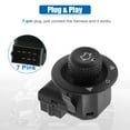 thumbnail image 5 of Car Power Mirror Control Switch 93BG-17B676-BA for Ford Fiesta 1978-1980 for Ford Fiesta 1998-2001, 5 of 7