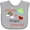 AC-Heather Grey, variant on Inktastic Someone in Oregon Loves Me Boys or Girls Baby Bib