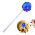 thumbnail image 1 of Cucharaditas de vidrio: cucharas agitadoras de vidrio resistentes al calor, agitadores de café expreso o té, vidrio de borosilicato, apto para lavavajillas, 1 of 5
