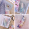 thumbnail image 6 of Wrapables Whisper Fusion Silent Retractable Gel Pen Set (5 Pack), 0.5mm Fine Point Black Ink, 6 of 6