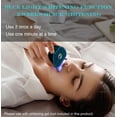 thumbnail image 3 of smiletech Automatic Toothbrush,Sonic Glow Toothbrush Teeth Whitening Kit,Sonic Brush,Equipped with Two Replacement Brush Heads (Black-Blue), 3 of 8