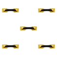 thumbnail image 2 of Ruiboury PVC Nylon Strap Armrest Grab Handle Inflatable Canoe Kayak for Yellow 31x7CM 5Set, 2 of 6