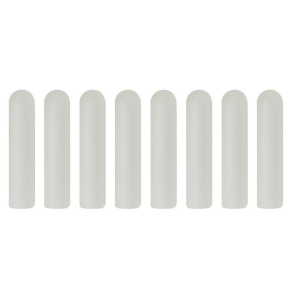 KONTONTY 8Pcs White Shoelace Tip Decorative Shoe String End Caps for Sneakers
