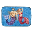 thumbnail image 1 of Carolines Treasures 8801DDM Mermaid & Merman Dish Drying Mat, 1 of 1