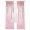 Pink, variant on Pink Glowing Fluid Semi Sheer Curtains 96 Inch Length 2 Panels Set, Romantic Modern Droplet Sheer Kitchen Curtain Privacy Voile Window Curtain for Living Room Bedroom Rod Pocket Drapes