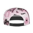 thumbnail image 4 of Gaeub Eiffel Tower and Butterflies Flat Bill Snapback Hats Baseball Caps with Adjustable for Running Workouts and Outdoor Activities, 4 of 9