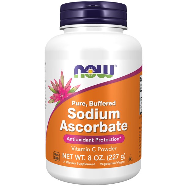 NOW Supplements, Sodium Ascorbate Powder, Buffered, Antioxidant