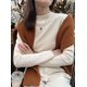 thumbnail image 4 of Bacis-suéter de cuello simulado para mujer, Jersey de punto de Color sólido, ropa exterior, parte superior inferior que combina con todo, otoño e invierno, 2023, 4 of 5