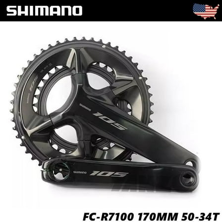 Shimano FC-R7100 105 2*12 Speed Crankset 50-34T 170mm Length Hollowtech II-OE No Retail Box