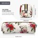 thumbnail image 3 of Easygdp Rose Flowers para Estuche de Lápices de Cuero, Estuche de Papelería de Cuero, Estuche de Gran Capacidad con Cremallera, 3 of 7