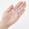 thumbnail image 3 of 1box 150pcs Resin Buttons Flat Round Clear 20x2.5mm Hole: 2mm, 3 of 7