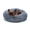 thumbnail image 1 of Juego de cama para perro y manta calmante Nononfish cama para mascotas rosa, 1 of 5