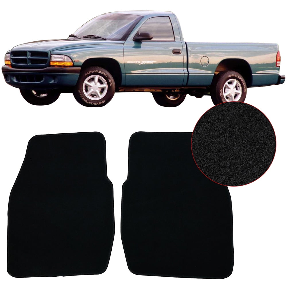 Compatible with 9704 Dodge Dakota OE Factory Style Black Nylon Carpet
