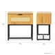 thumbnail image 5 of Buro Mesa Lateral Cajonera 50x40cm Mundo In  Comoda Xelha Roble, 5 of 8
