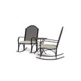 thumbnail image 4 of Tortuga Outdoor Garden Oiled Copper Metal Rocking Chair Set (3-Piece), 4 of 5
