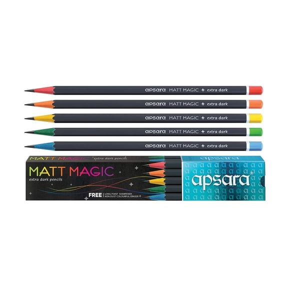 Apsara Matt Magic Pencil 2.0 [Pack of 20]
