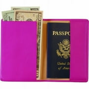 Genuine Leather Passport Holder and Travel Document Organizer