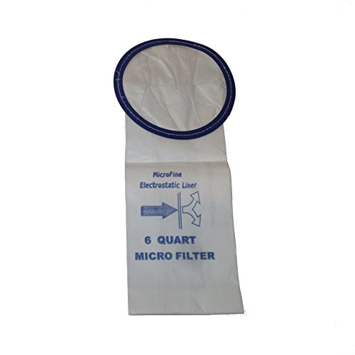 CF Clean Fairy 10 Pack Micro Filter Vacuum Bags Micro Filtration Liner 2 Ply 