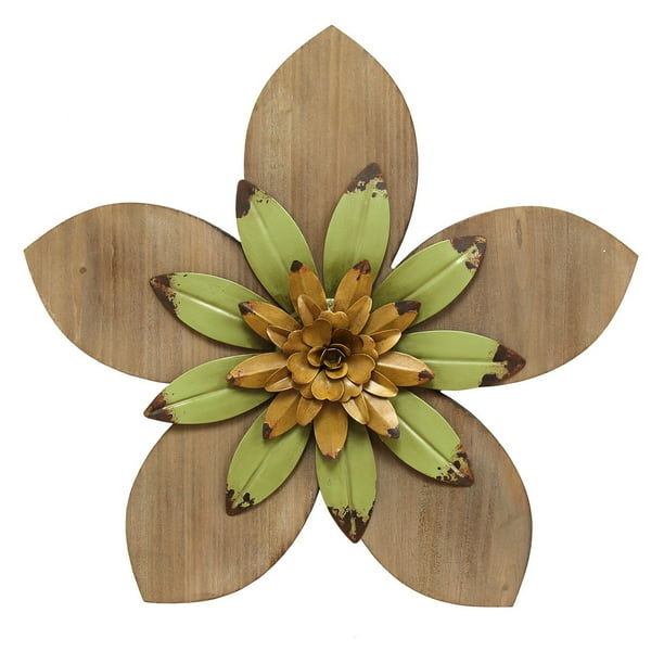 Stratton Home Rustic Flower Wall Decor Com - Stratton Home Decor Rustic Flower Stratton Home Rustic Flower Wall Decor Com - Stratton Home Decor Rustic Flower