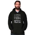 thumbnail image 5 of Sarcastic Inspiring Motivation Quote Hoodie Sweatshirt Women Men Brisco Brands X, 5 of 6