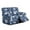 Boho Floral-Blue, variant on Yuyamidu Camo Loveseat Recliner Covers 2 Seater Hunting Reindeer Reclining Sofa Covers with Elastic Edge Easy to Install Furniture Protector Covers for Pet