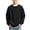 Black, variant on BLVB Boys Waffle Knit Sweatshirt Kids Long Sleeve Crewneck Pullover Solid Color Teen Boy Fall Winter Clothes(White,15-16 Years)