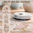 thumbnail image 6 of Design&I 6'x9' Ultra Soft Area Rug, Circle Dainty Seats Ribbon Shaped Blush Ornamental Frame Pink None Fluffy Washable Non Shedding for Guest Room Bedroom Living Room, 6 of 7