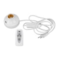 thumbnail image 1 of Remote Control Light Socket Smart Wireless Light Bulb Socket E27 E26 Lamp Holder for Home 110‑240V EU Plug, 1 of 5