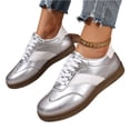 thumbnail image 2 of Willtoo Tennis Shoes Womens Flat Walking Sneakers Comfortable Lace Up Non Slip Athletic Running Shoe for Sports, 2 of 5