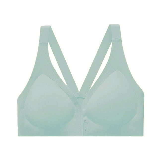 Daisyyozoid Discount Women's Plus Size Sports Bra Fashionable Solid Color Beauty Back Collection Side Breast Daily Bra